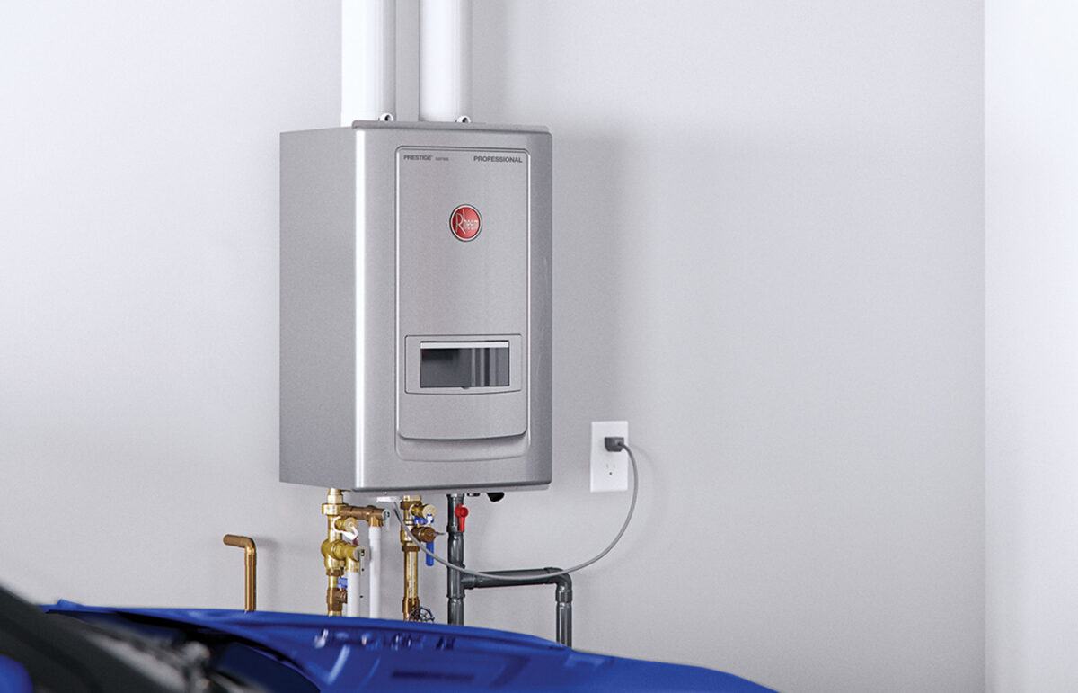 Tankless Water Heater Install in WNY - DS Plumbing Heating & Cooling - Plumbed Tankless Water Heater Systems For Apartments